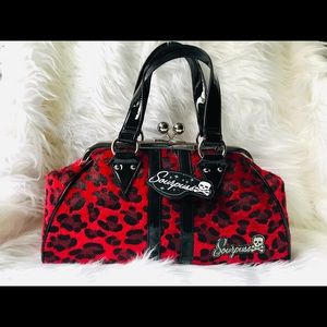 Sourpuss RED Leopard NWOT